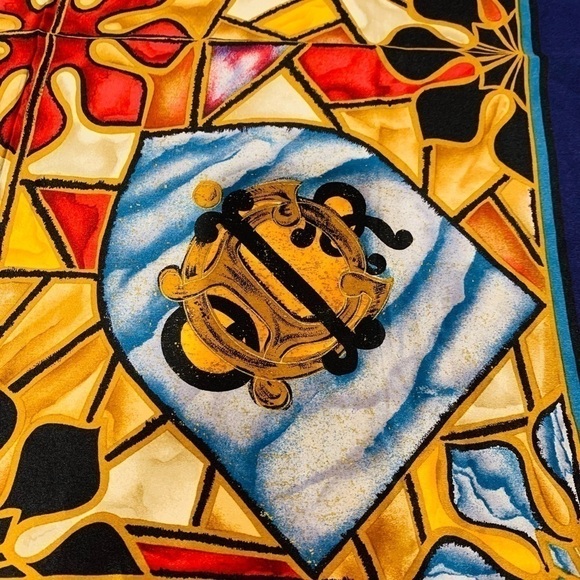 CHRISTIAN DIOR Silk Scarf Wrap - Picture 10 of 12